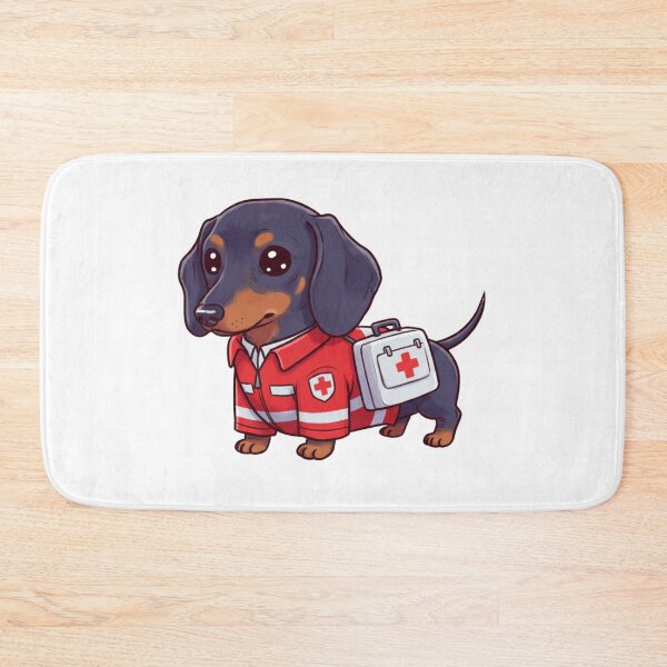 Item preview, Sausage to the Rescue! Our Four-Legged Hero designed and sold by JerboT-shirt.