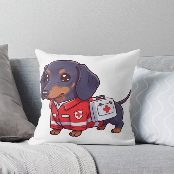 Item preview, Sausage to the Rescue! Our Four-Legged Hero designed and sold by JerboT-shirt.