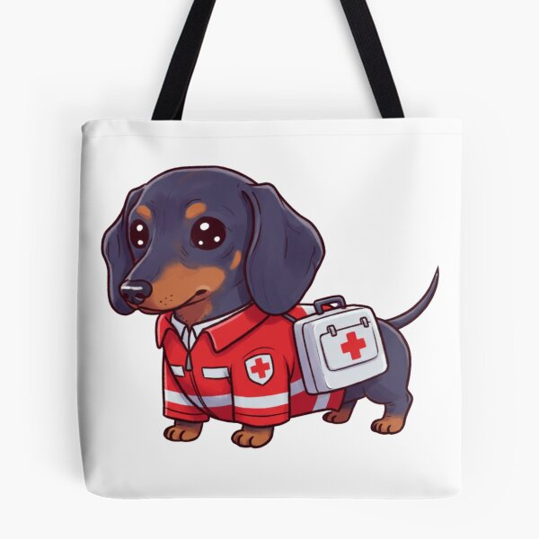 Item preview, Sausage to the Rescue! Our Four-Legged Hero designed and sold by JerboT-shirt.