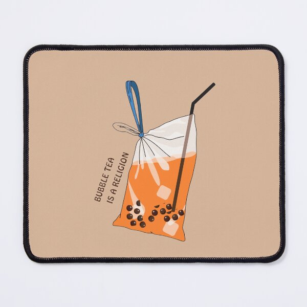 Item preview, Bubble Tea Is A Religion – Taiwanese Boba Milk Tea Bag | Cute Bubble Tea Lover Gift, Kawaii Drink Illustration designed and sold by BEAUTY EAST.