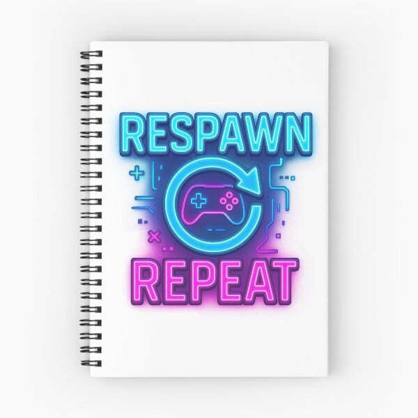 Item preview, Respawn. Repeat. – Retro Gaming Pixel Art Shirt designed and sold by Mumakil213.
