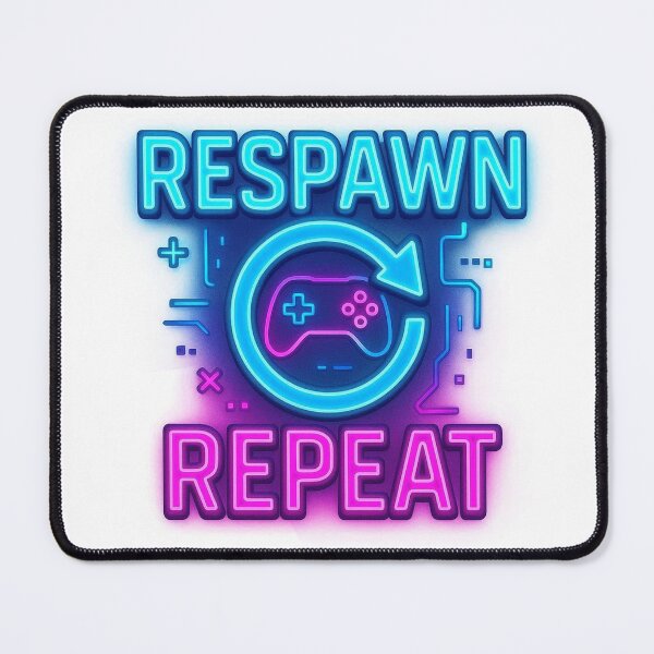 Item preview, Respawn. Repeat. – Retro Gaming Pixel Art Shirt designed and sold by Mumakil213.