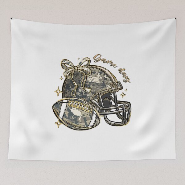 Item preview, Couquette Glitter Game Day, Sport Lovers, Football America designed and sold by vintagearttee.