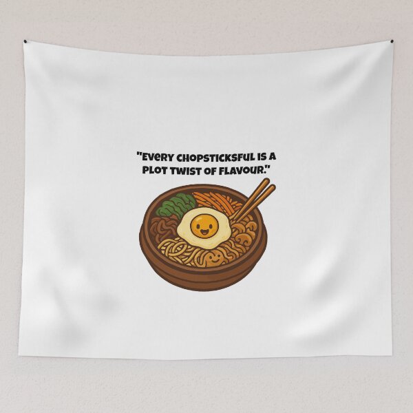 Item preview, Smiley Bibimbap Bliss designed and sold by Latitude 1°N.