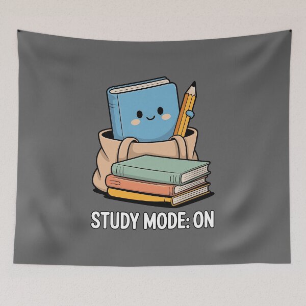 Item preview, Study Mode On — Cute Back to School designed and sold by Walter-Jrr.
