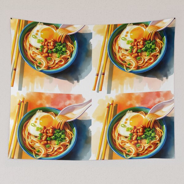 Item preview, Mee Rebus – Watercolor Illustration designed and sold by EmeraldeaArt.