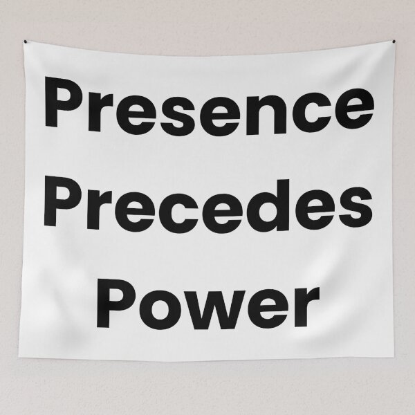 Item preview, Presence Precedes Power designed and sold by The Winning Formula™ Prints.