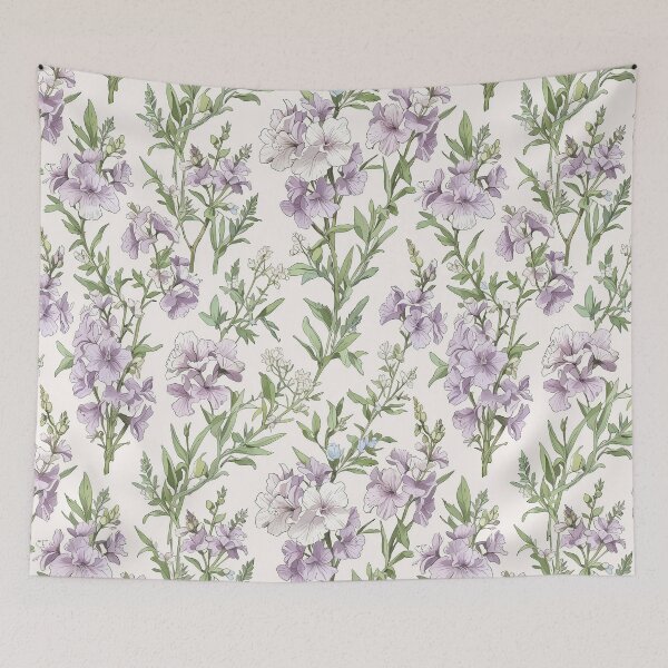Item preview, Pastel Purple Flowers designed and sold by CoolPixels.