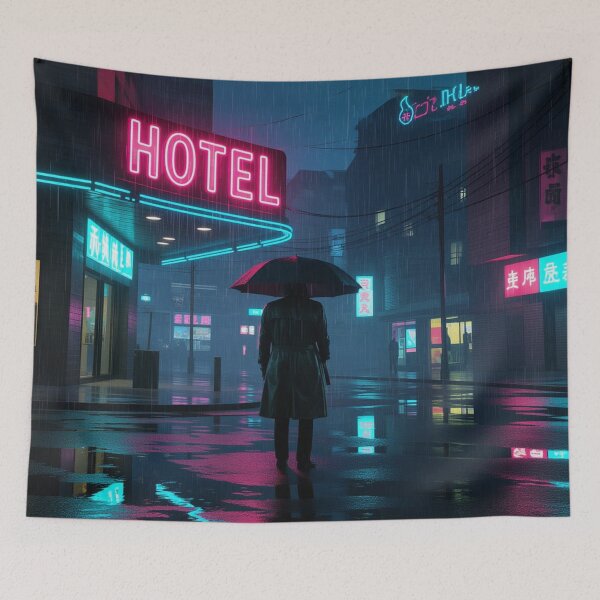 Item preview, The Rain-Slicked Streets designed and sold by xArchGoDx.