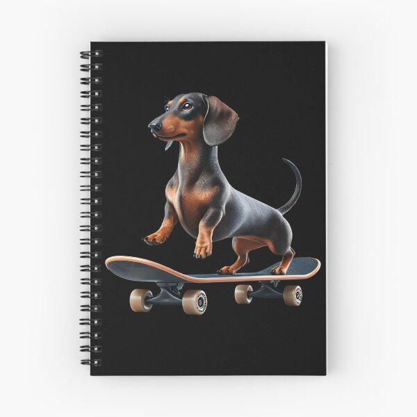 Item preview, Dachshund Riding a Skateboard Skateboarding Skater Fans designed and sold by Kimberley King Art  King Art.