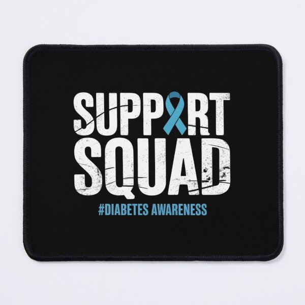 Item preview, Diabetes Awareness Warrior Support Squad designed and sold by Sunset4Bones.