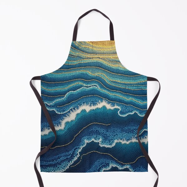 Item preview, Aboriginal Inspired Dot Art - After the Storm Waves designed and sold by GrinGalore.