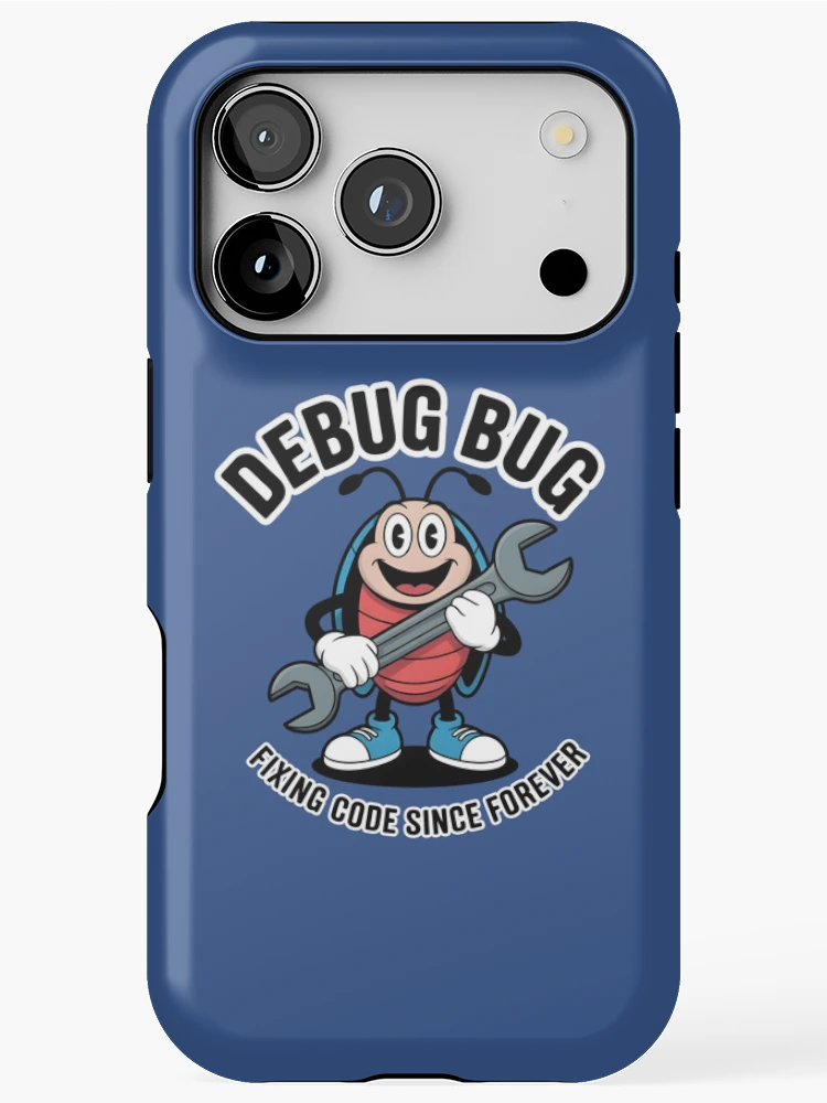 Thumbnail 1 of 4, iPhone Case, Programmer Life Coding Humor - Debugging Bug designed and sold by Walter-Jrr.