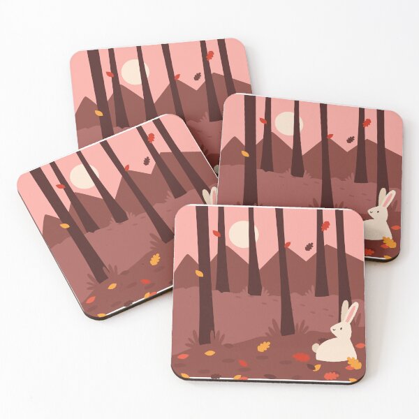 Item preview, Bunny in the woods designed and sold by Alicia Illustration.