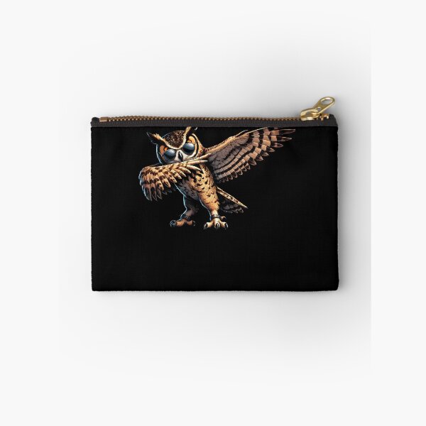 Item preview, Dabbing Eurasian Eagle Owl Animal Lover designed and sold by Kimberley King Art  King Art.