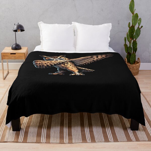 Item preview, Dabbing Eurasian Eagle Owl Animal Lover designed and sold by Kimberley King Art  King Art.