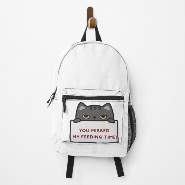 Item preview, "You Missed My Feeding Time!" Grumpy Cat designed and sold by MiraDesignCo.
