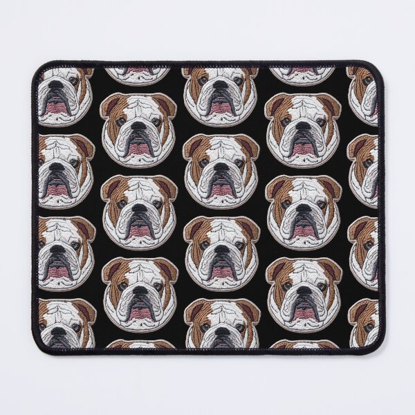 Item preview, Bulldog Patch Embroidery Fabric Stitched Patch designed and sold by HappyPatchClub.