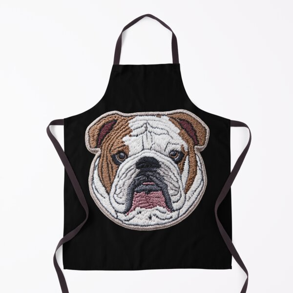 Item preview, Bulldog Patch Embroidery Fabric Stitched Patch designed and sold by HappyPatchClub.