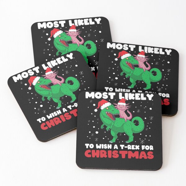 Item preview, Most Likely To Wish A T-Rex For Christmas, X-Mas Dinosaur designed and sold by kayvaickusk.