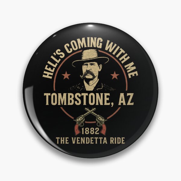 Item preview, Wyatt Earp Tombstone – Hell’s Coming With Me 1882 Vendetta Ride Western Dark Only designed and sold by EmersionPrints.