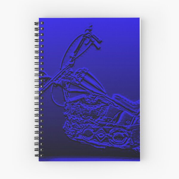 Item preview, chopper in deep blue designed and sold by tjpdesigns.