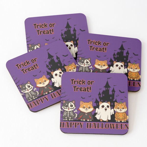 Item preview, Spooky Shiba Inu Halloween Costumes Art Print Gift designed and sold by FunnyPetTeesJP.