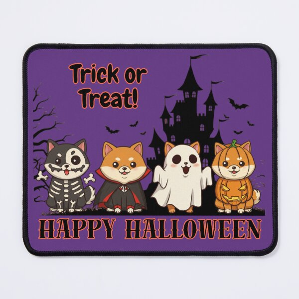 Item preview, Spooky Shiba Inu Halloween Costumes Art Print Gift designed and sold by FunnyPetTeesJP.