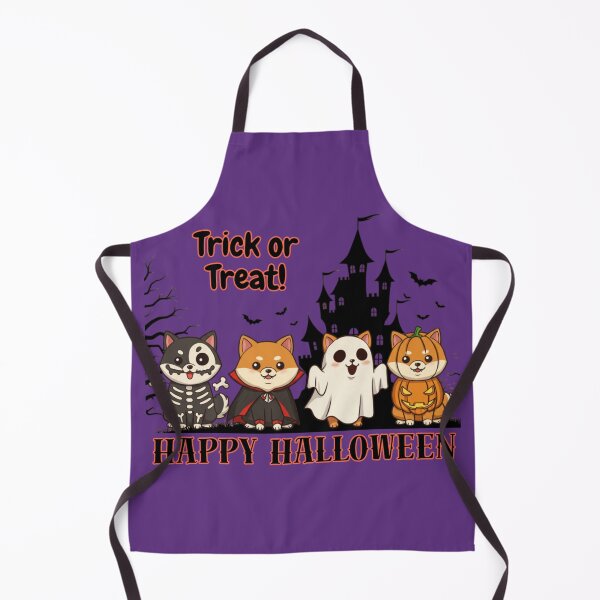 Item preview, Spooky Shiba Inu Halloween Costumes Art Print Gift designed and sold by FunnyPetTeesJP.