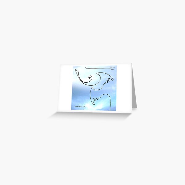 Dancing Bird Two Greeting Card