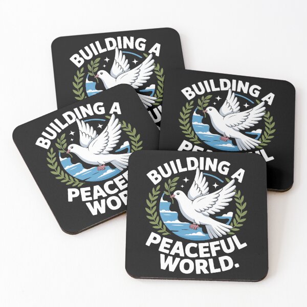 Item preview, Building A Peaceful World - Dove & Olive Branch designed and sold by DarylWelsh2024.