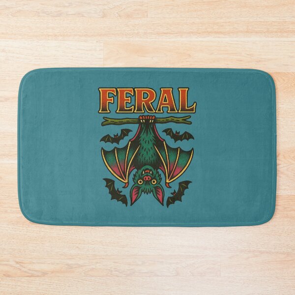 Item preview, Feral Halloween Bat Spooky Gothic Vampire Night Design designed and sold by FrictionMaxxing.