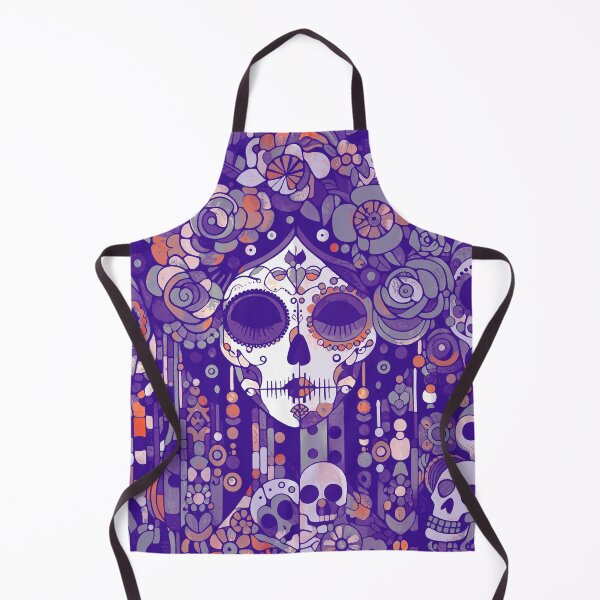 Item preview, Colorful Catrina Illustration - Day of the Dead Art and Mexican Tradition designed and sold by Ojo de Lilith.