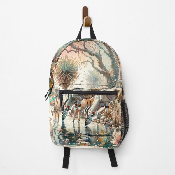 Item preview, Antelopes Drinking Water designed and sold by m-y-A-I-A-R-T-.