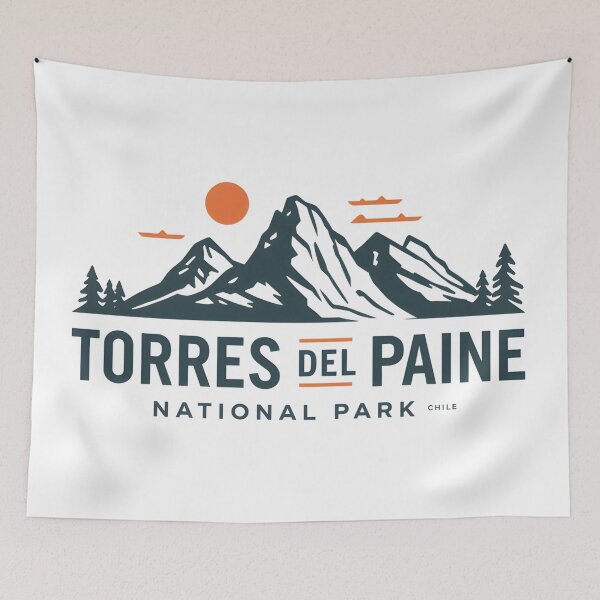 Item preview, Torres Del Paine National Park - Patagonia - Chile designed and sold by GoodOldVintage.