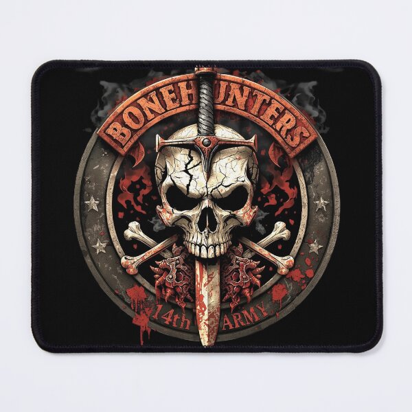 Item preview, Bonehunters Emblem – Malazan 14th Army Military Crest v10 designed and sold by Tshirts1980.