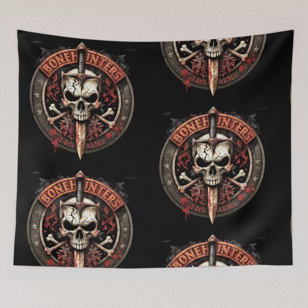 Item preview, Bonehunters Emblem – Malazan 14th Army Military Crest v10 designed and sold by Tshirts1980.