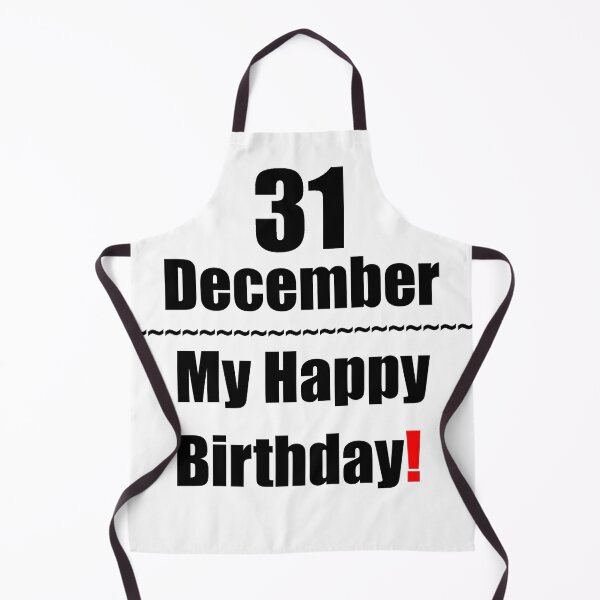 Item preview, 31 December Birthday designed and sold by ariksworld.