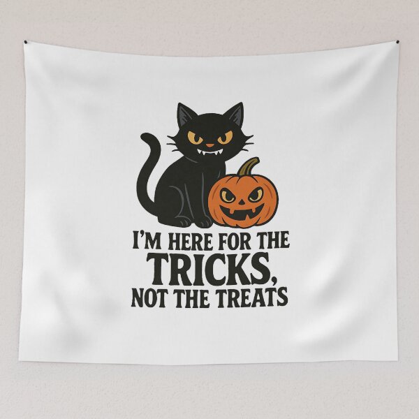 Item preview, Mischievous Black Cat on Pumpkin – Cute Halloween Tee designed and sold by PrintCreations9.