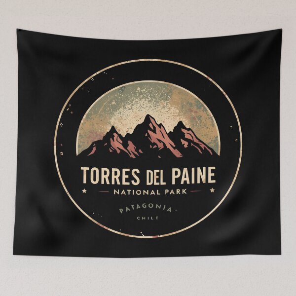 Item preview, Torres Del Paine National Park - Patagonia - Chile designed and sold by GoodOldVintage.