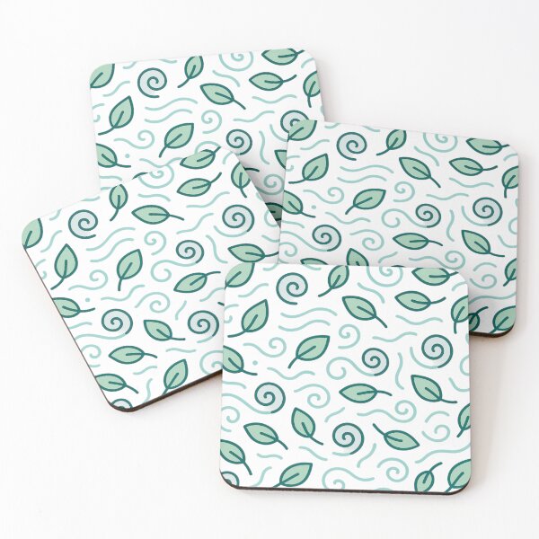Item preview, Breezes - Leaf and Wind Print - Gentle Presences designed and sold by Kolors Otilium Studio.