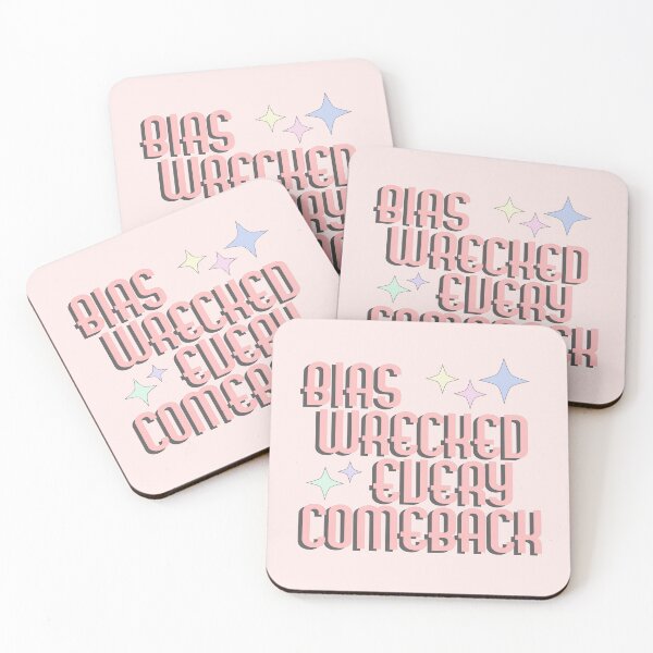 Item preview, Bias Wrecked Every Comeback – Pastel K-pop Typography Design designed and sold by Meivelle.
