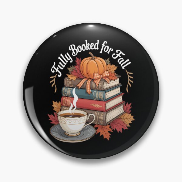 Item preview, Booked for Fall Books Pumpkin Autumn Thanksgiving designed and sold by Sunset4Bones.