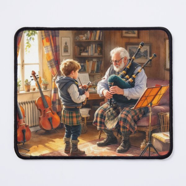 Item preview, Music lesson (Highland) designed and sold by jefboutique6150.