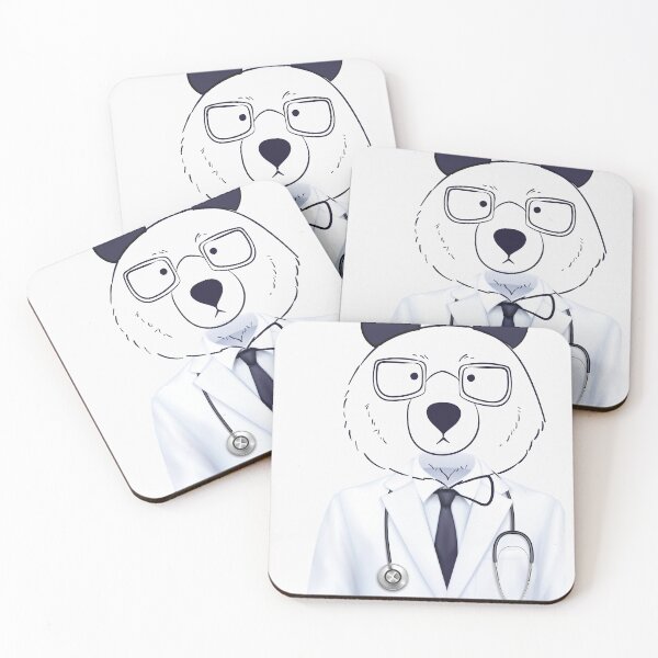 Item preview, Panda Optometrist – Cute Eye Doctor Cartoon designed and sold by FlamoArt.