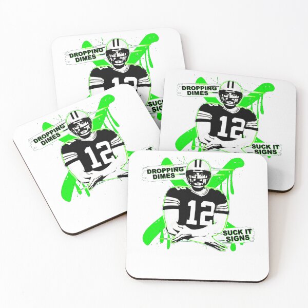 Item preview, Aaron Rodgers Dropping Dimes designed and sold by GenevaCruz.
