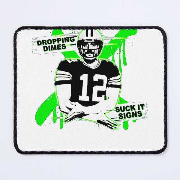 Item preview, Aaron Rodgers Dropping Dimes designed and sold by GenevaCruz.