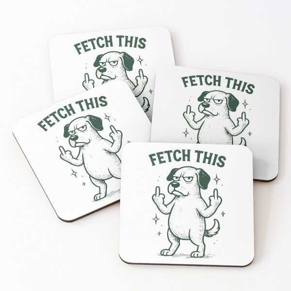 Item preview, Fetch This Rude Dog Funny Humor designed and sold by BrownHorse90s.