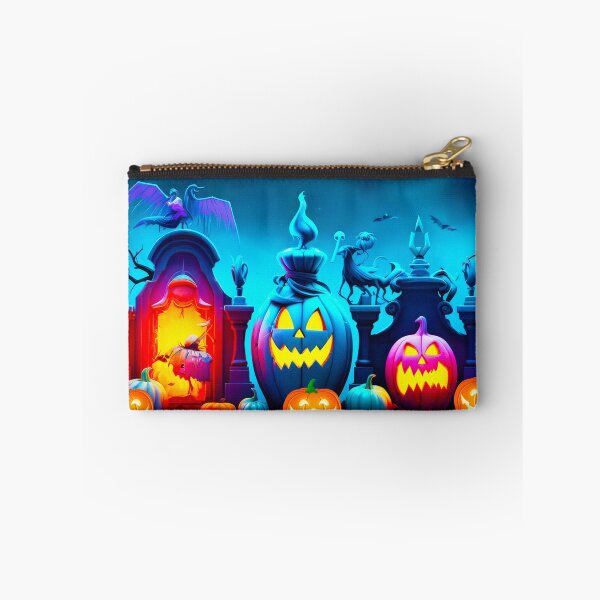 Item preview, Spooky Night Halloween Pumpkins – Creepy Cute Design designed and sold by Nickkhunsmile.