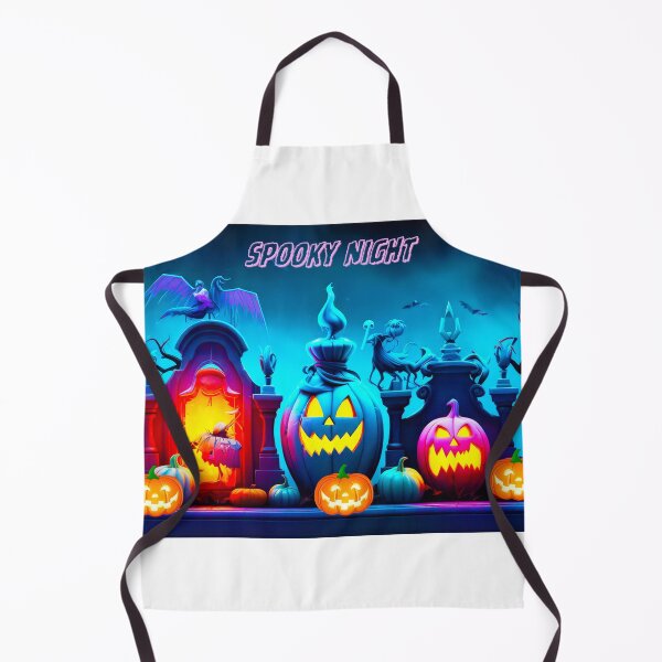 Item preview, Spooky Night Halloween Pumpkins – Creepy Cute Design designed and sold by Nickkhunsmile.